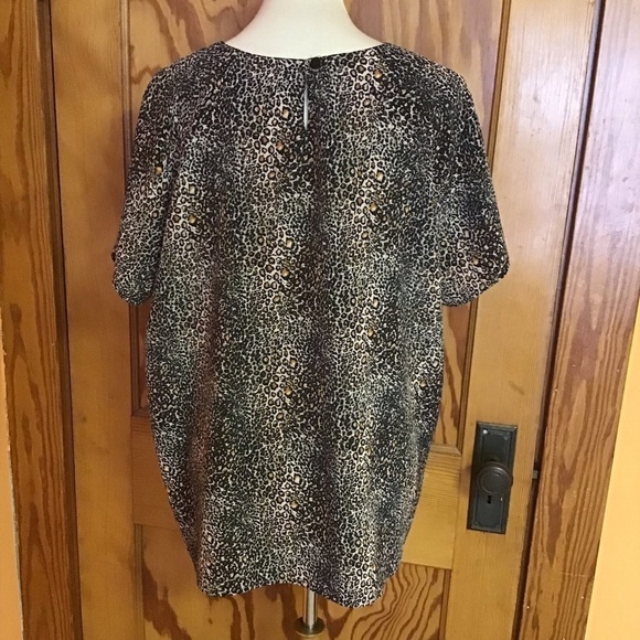 3 for 20 $ bundle Vintage 80s leopard blouse - Picture 8 of 8